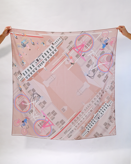 Poly Voile Kota Tua Scarf