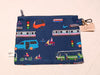 Clip On Pouch Water Resistant - Upcycle Fabric