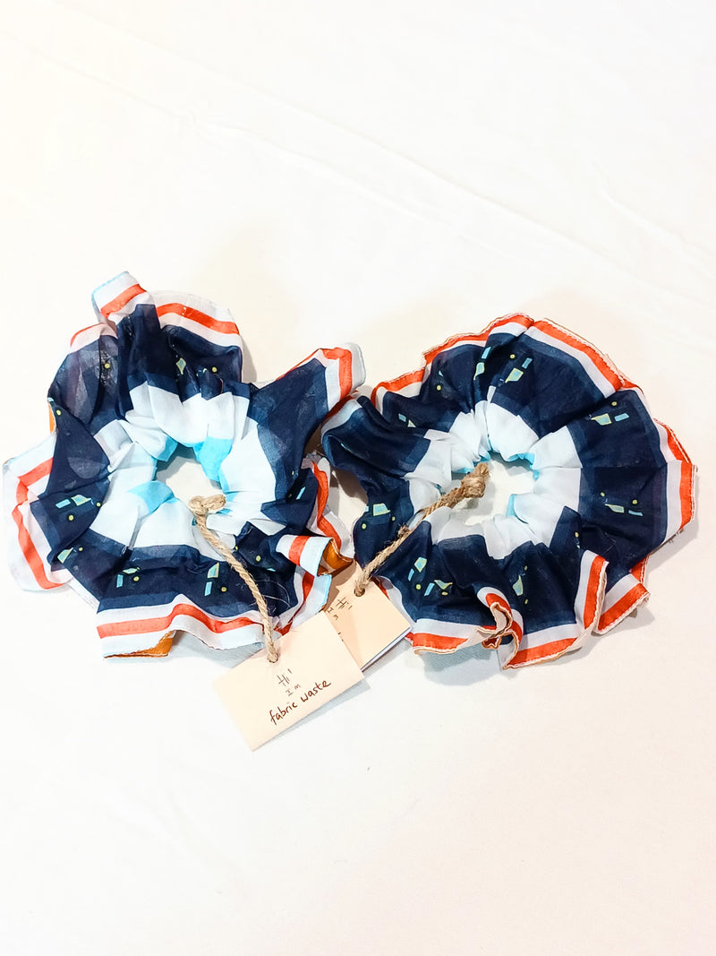 Premium Scrunchie / Ikat Rambut / Karet Rambut Tioria - Print