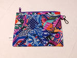 Clip On Pouch Water Resistant - Upcycle Fabric