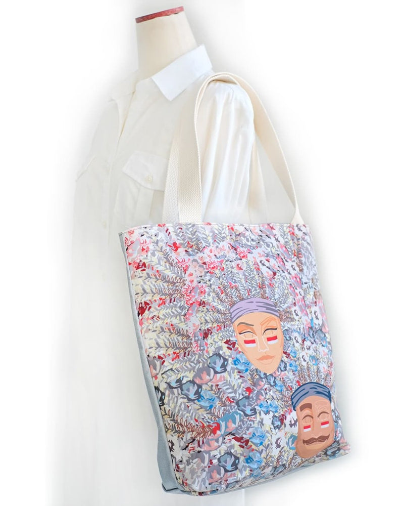 Totebag Floral Ondel-Ondel Indonesia