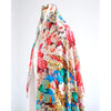 Long Scarf Floral Ondel-ondel Indonesian Motif