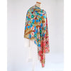 Long Scarf Floral Ondel-ondel Indonesian Motif