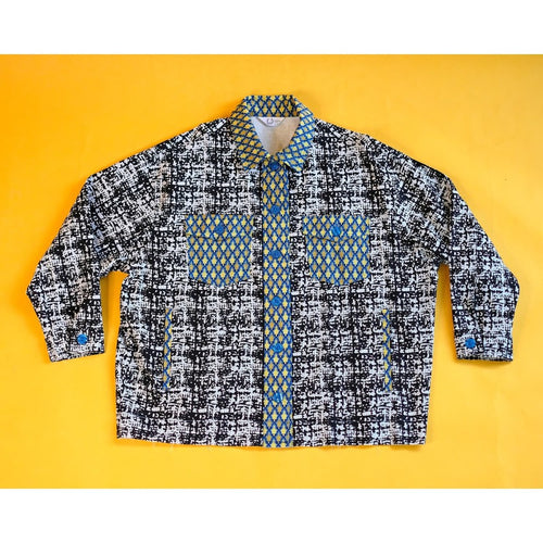 Jacket Tanah Abang Indonesian Motif