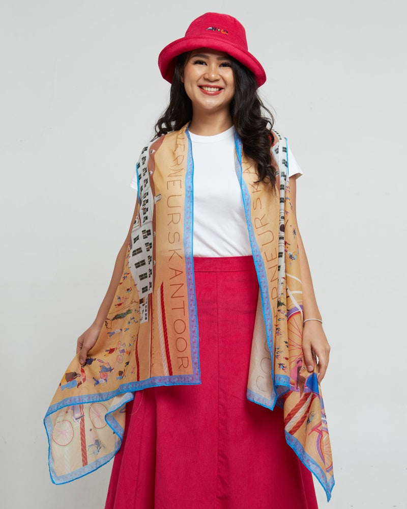 Kota Tua Fatahillah Outer Cotton Beige - Kotu Square Otr