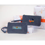 Zipper Pouch Corduroy Transportation Indonesia