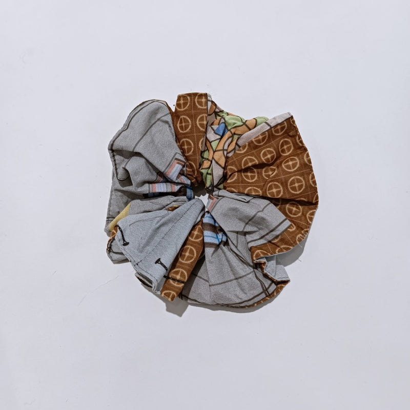 Premium Scrunchie / Ikat Rambut / Karet Rambut Tioria - Print