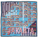 Handkerchief Bajaj Jakarta Indonesian Motif