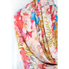 Large Square Floral Ondel-Ondel Indonesian Motif