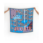 Small Square Bajaj Jakarta Indonesian Motif