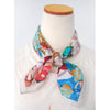 Bandana Floral Ondel-Ondel White Border Indonesian Motif