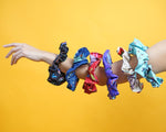 Premium Scrunchie / Ikat Rambut / Karet Rambut Tioria - Print