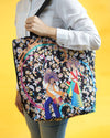 Totebag Batik Ondel-Ondel Black