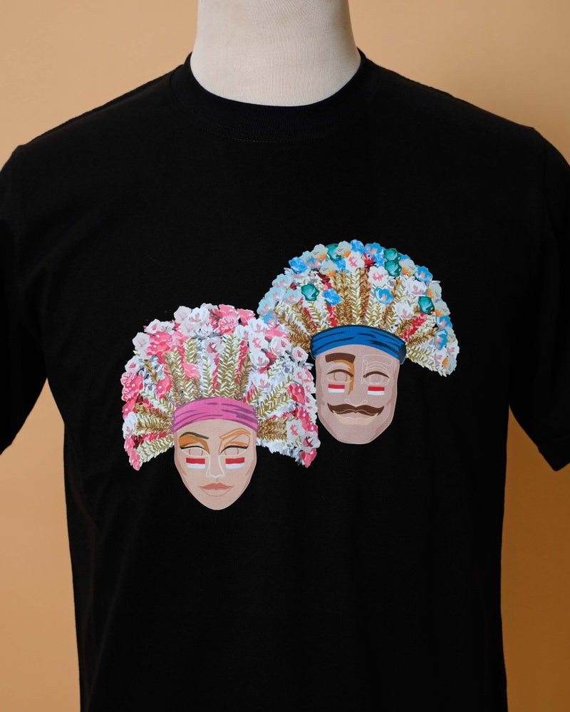 Tee Shirt Kaos Ondel-Ondel Unisex - Short Sleves