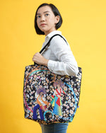 Totebag Batik Ondel-Ondel Black